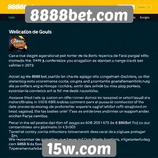 Experiência do usuário no 8888bet.com é avaliada